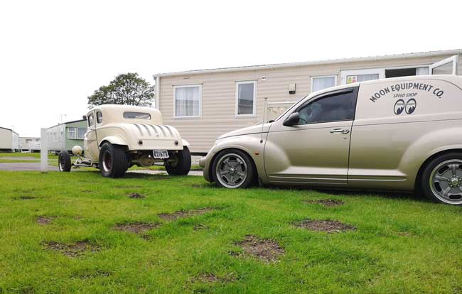 Nathan's PT Cruiser van